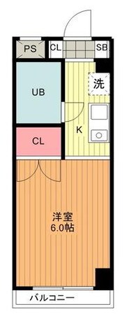 アブニール北野の物件間取画像